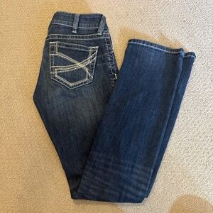 Brand new Ariat Dark Blue straight  Cut Jeans